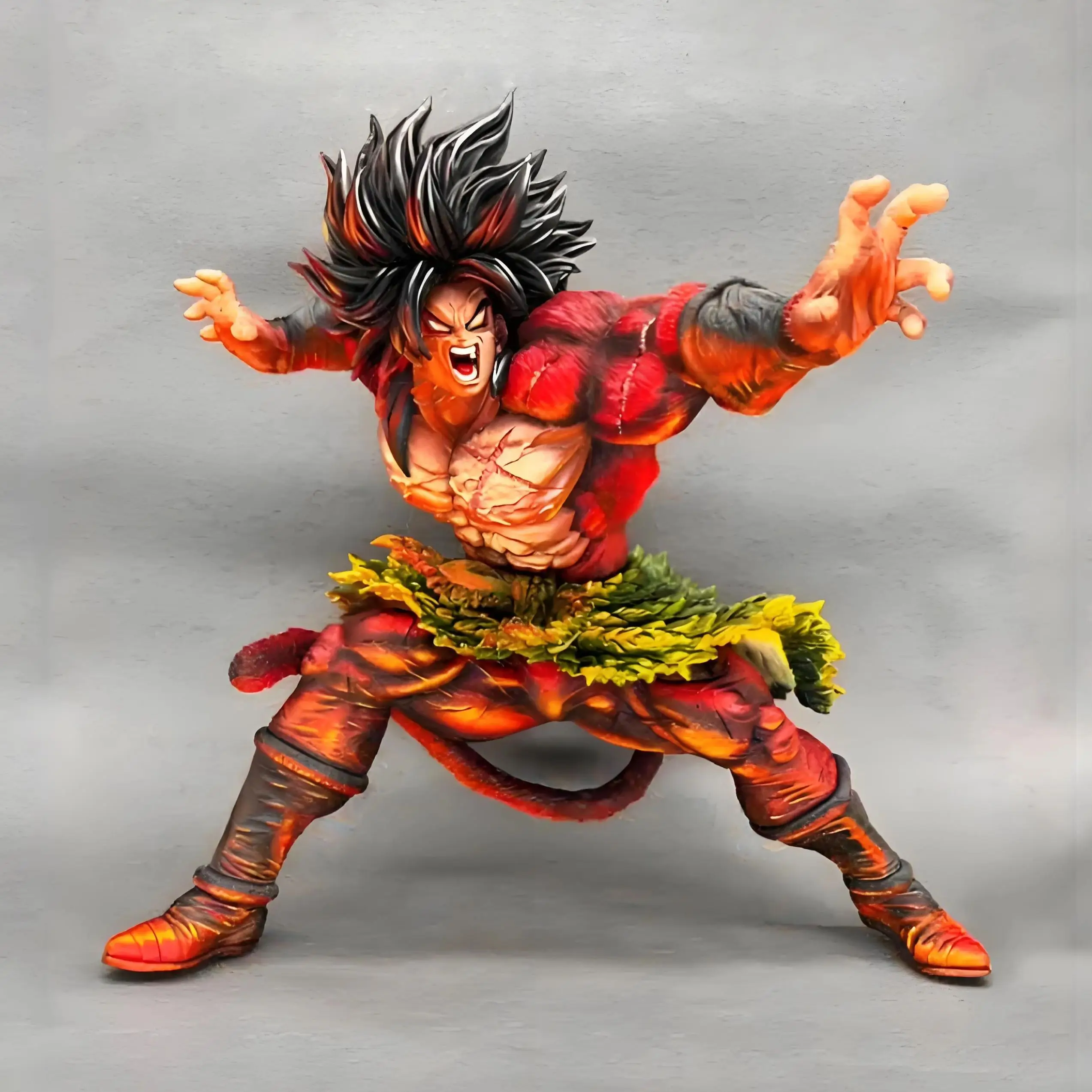 

Dragon Ball Anime Figure Super Saiyan 4 Broli Action Figure 28cm Statue Collection Model Room Ornament Decoration Toys Doll Gift