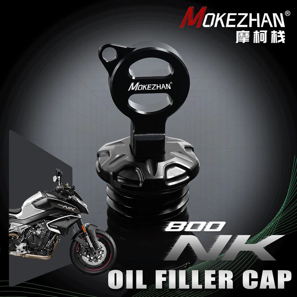 

Motorcycles Anti theft Engine Oil Filler Cap Cover Accessories For CFMOTO NK800 800NK 800MT 800 NK MT MT800 N39 2022 2023 2024+