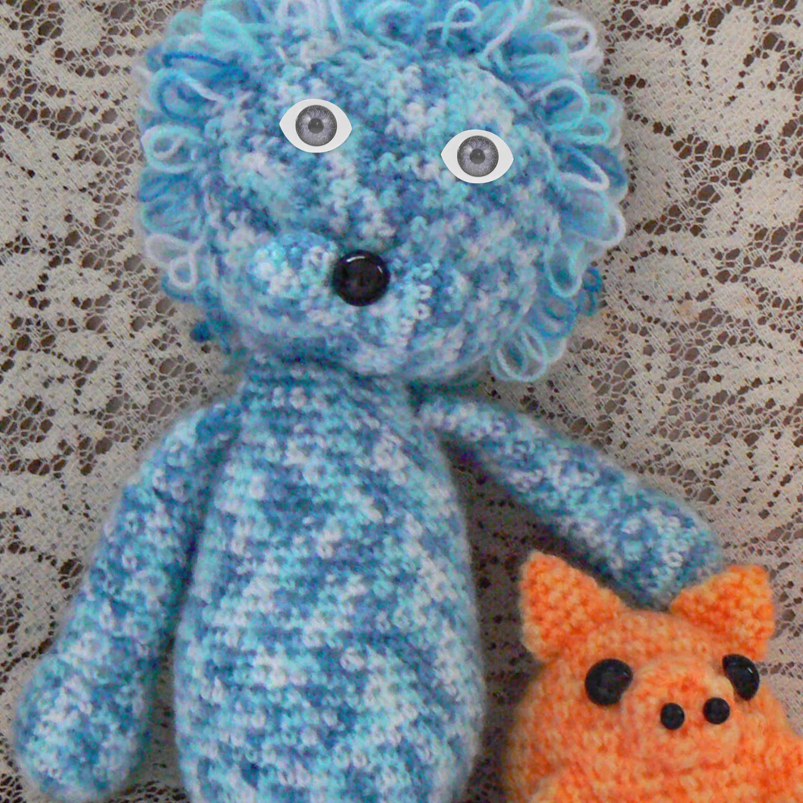 

100Pcs Acrylic Fake Eyes Creative Cartoon Round Eyeballs for DIY Phone Case Handmade Crafts Scrapbooking Accessories