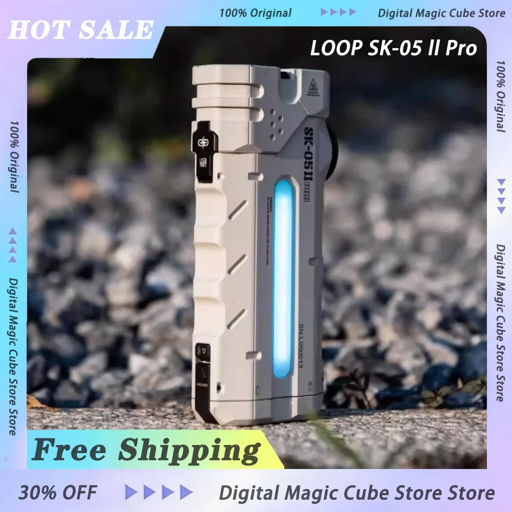 

LOOP SK-05 ll Pro Multi-Light Mechanical Flashlight 5000LM 8000mAh Battery 410M Max Range For Outdoor Camping Emergency Use Gift