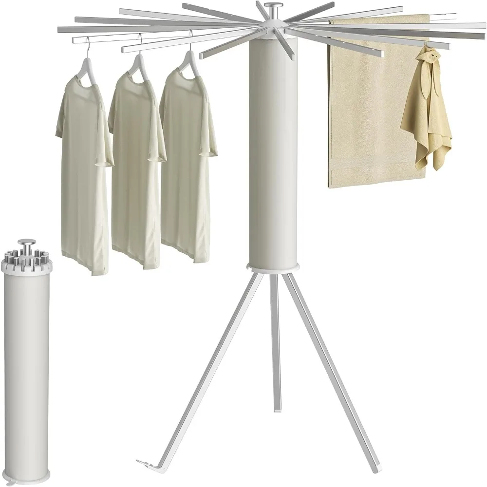 

Clothes Drying Rack, Garment Rack Portable and Foldable Space Saving Laundry Drying Rack - Dryer Rack Clothing Floor Fold