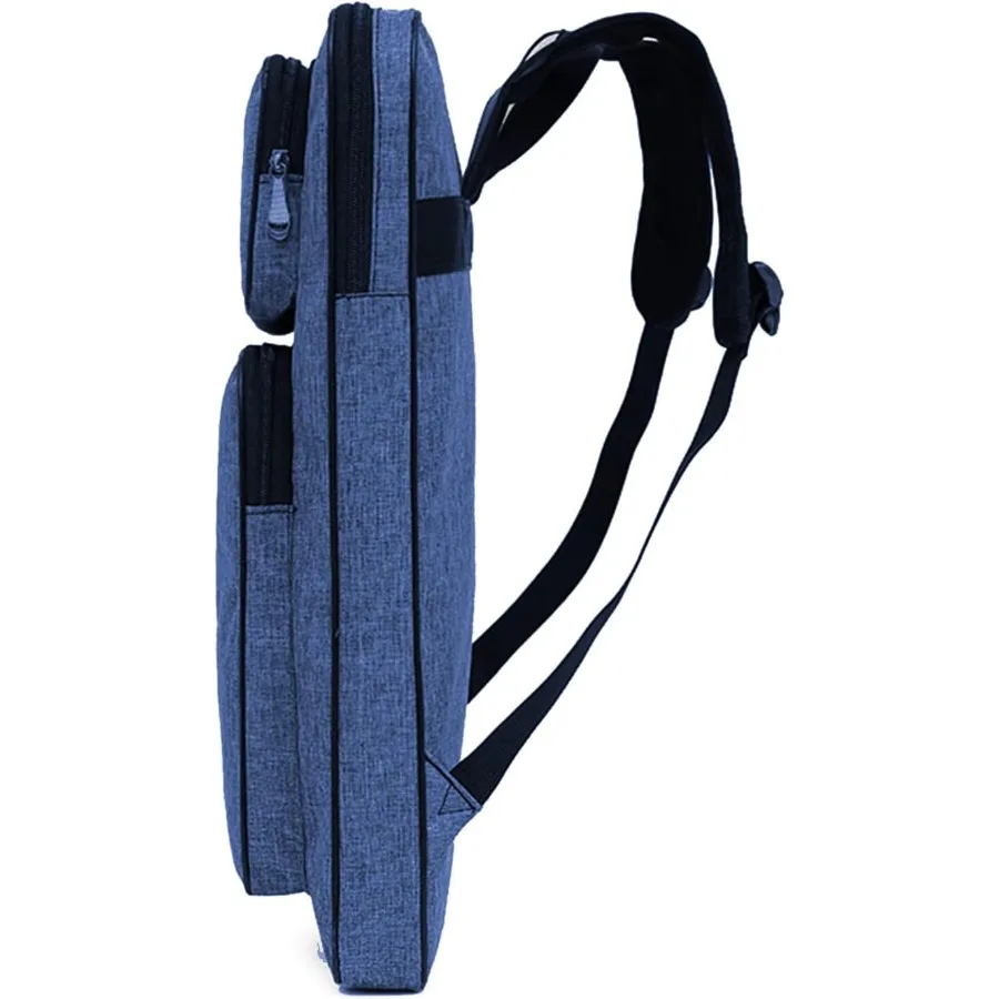 Mochila de transporte de cartera de artista 8K para almacenamiento de arte versátil: mochila de tablero de dibujo ajustable impermeable con protección