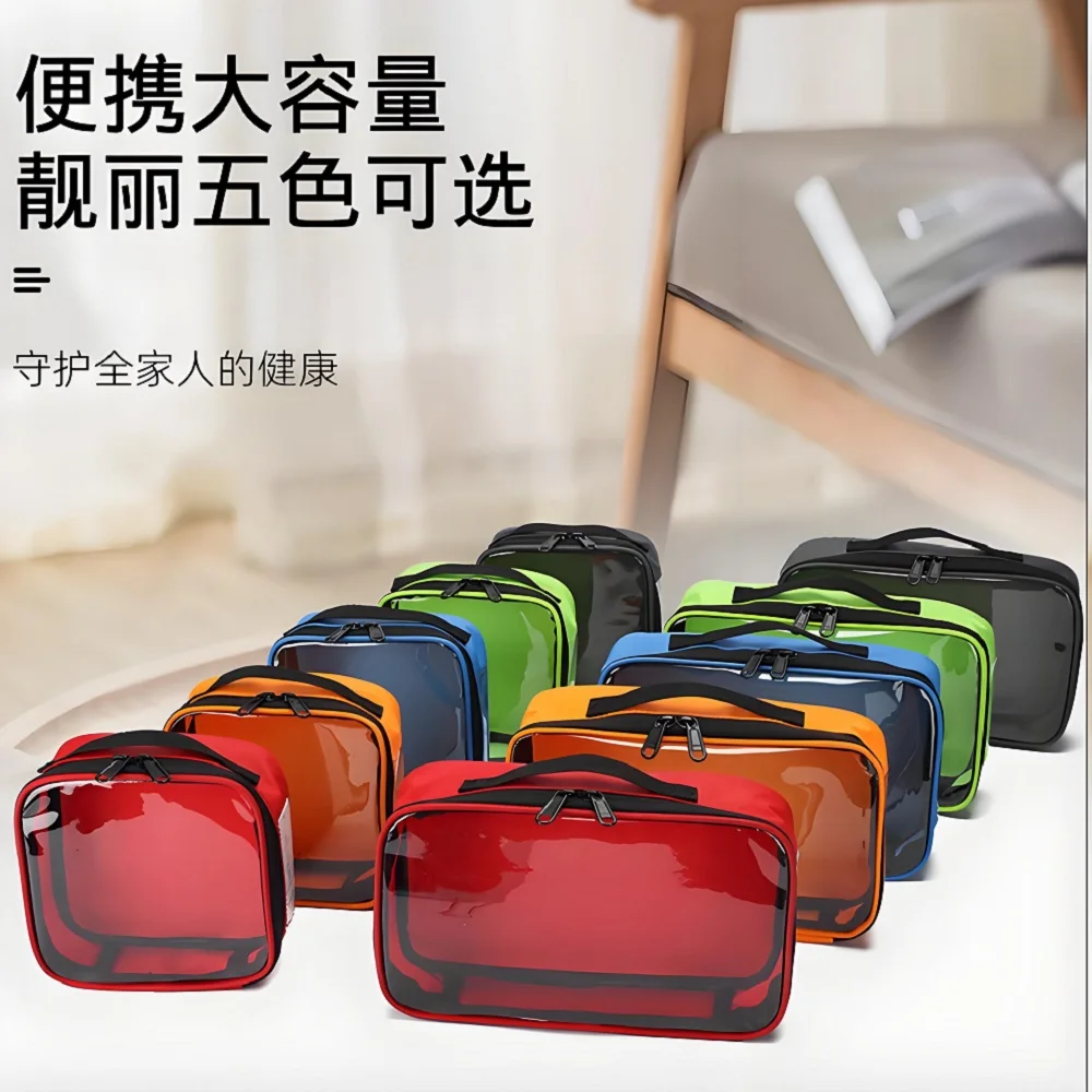 Outdoor Travel Portable Medical Storage Bag Large Capacity Oxford Home Medicine Pill First Aid Kit Medical Emergency Kits Bag