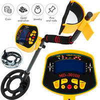 MD-3010II Handheld Metal Detector High Precision Underground Gold Detector Treasure Exploration