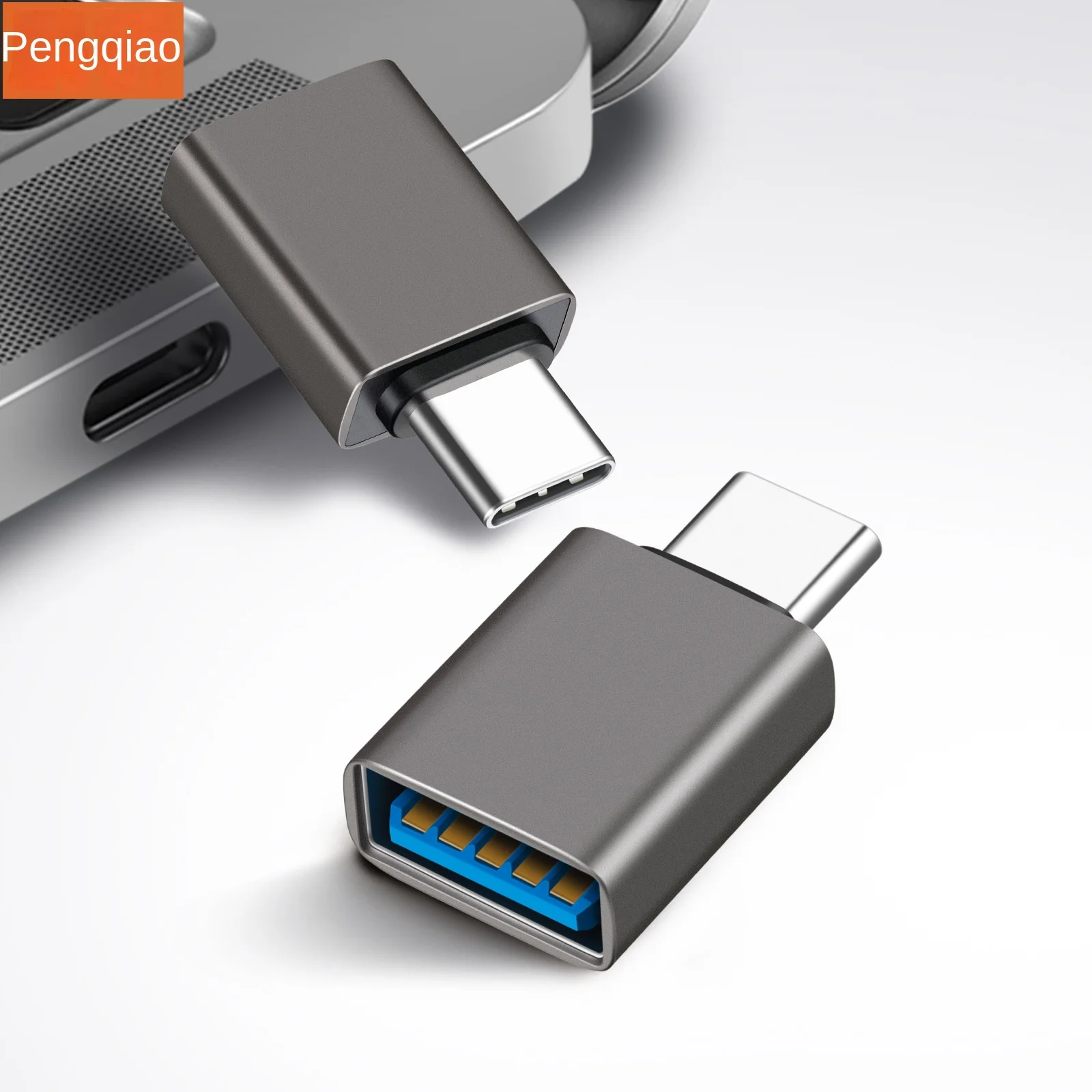 Адаптер типа OTG-C к USB-адаптеру для подключения к планшету, USB-флеш-накопителю, жесткому диску, наушникам, клавиатуре и мышке USB 3,2