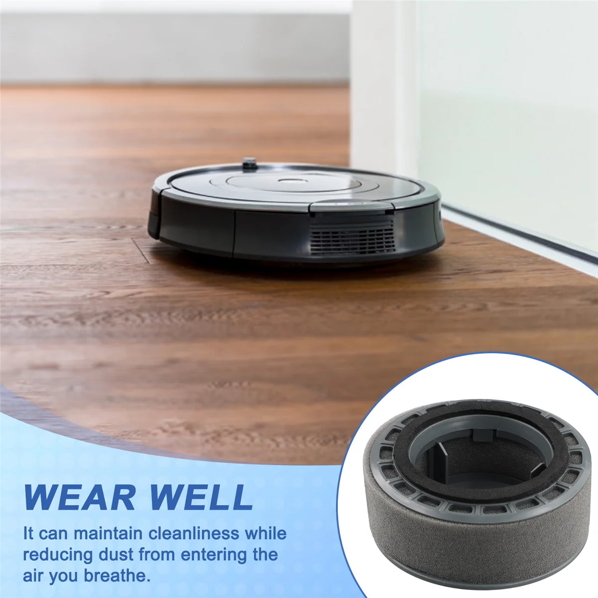 Gruppo filtro in cotone per aspirapolvere senza fili VIOMI A9 (VXXC09)