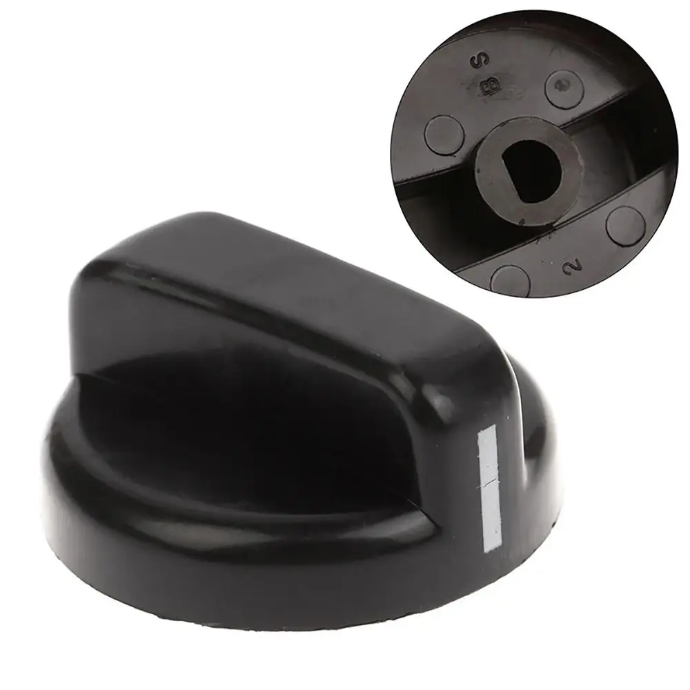 1/2/5Pcs General Gas Stove Cooker Control Knob Plastic Handle Range Oven Hob Knobs For Benchtop Burner 8mm