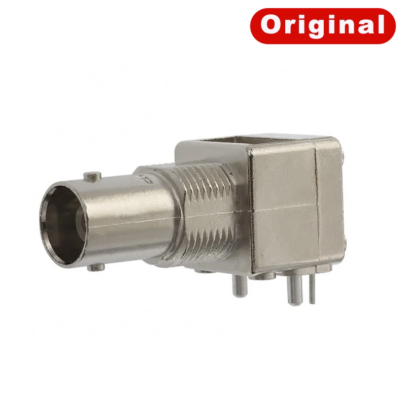 5PCS 5227661-1 BNC Connectors RF Coaxial Connectors Conn BNC 0Hz to 4GHz 50Ohm Solder RA Thru-Hole RCP Tin Over Nickel Tray