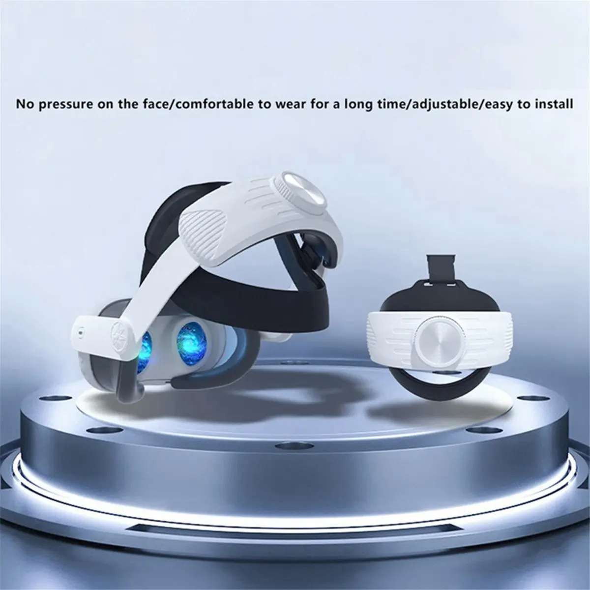 

Головные уборы M85K для 3/3S Quest2 Регулируемый головной убор повышенного комфорта и расширенной игры