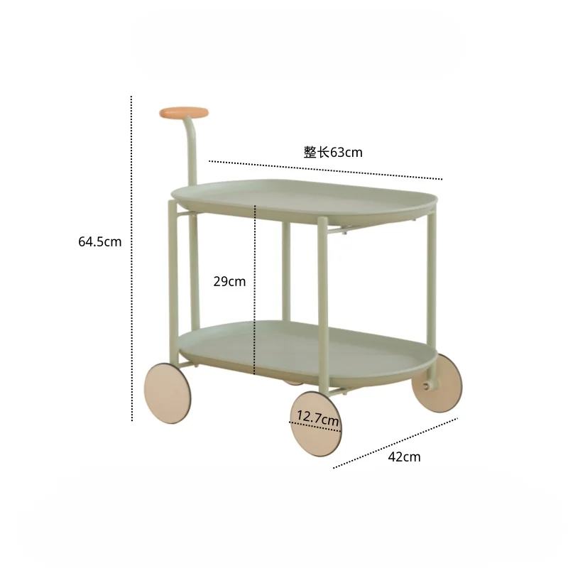 

* Modern Movable Corner Side Cabinet for Living Room Bedroom & Warehouse Use Coffee & Sofa Table Small Cart