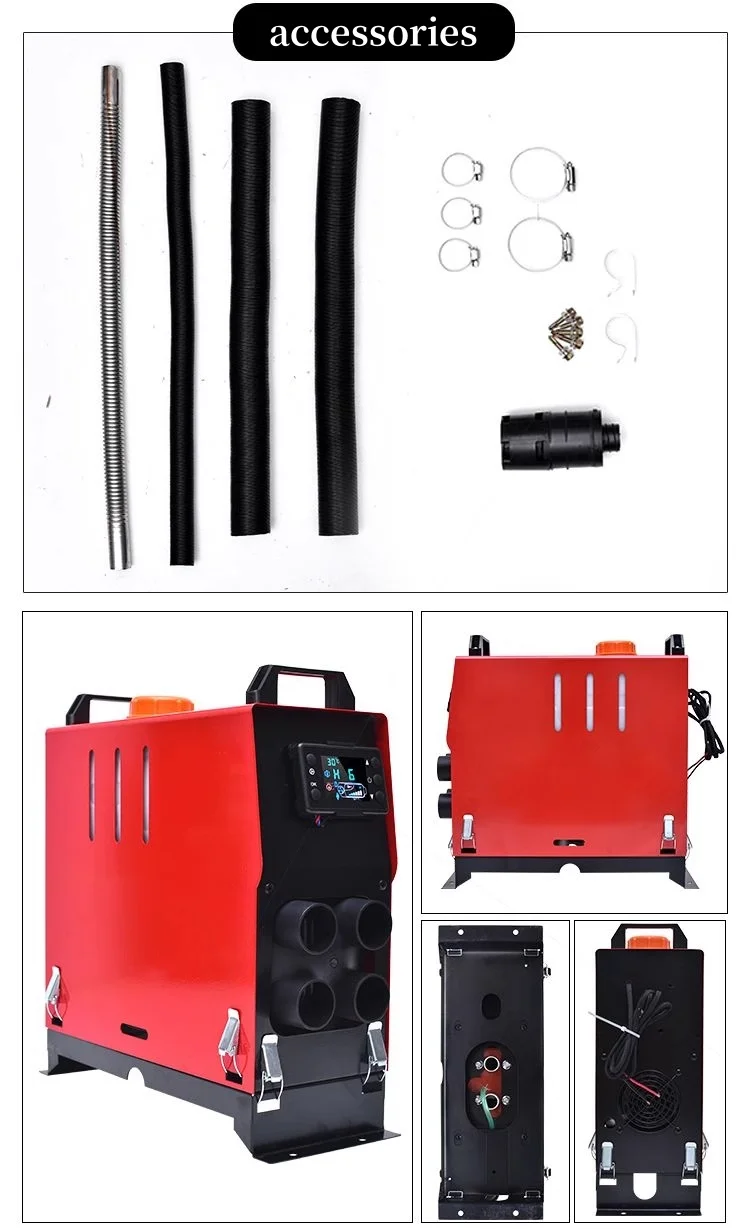 حار بيع سخان الديزل سيارة 5kw 12 فولت سخان الهواء الديزل المحمولة