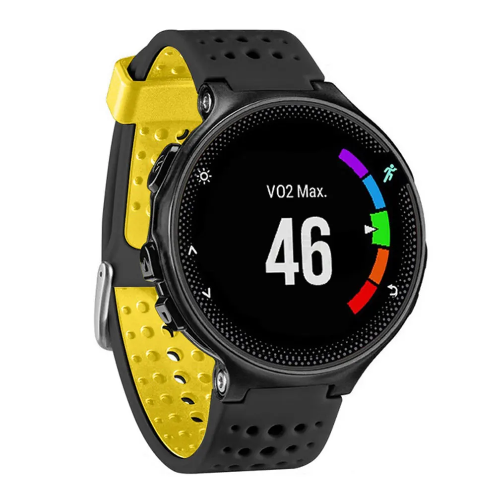 Silicone Watchband for Garmin Forerunner, Replacement Strap