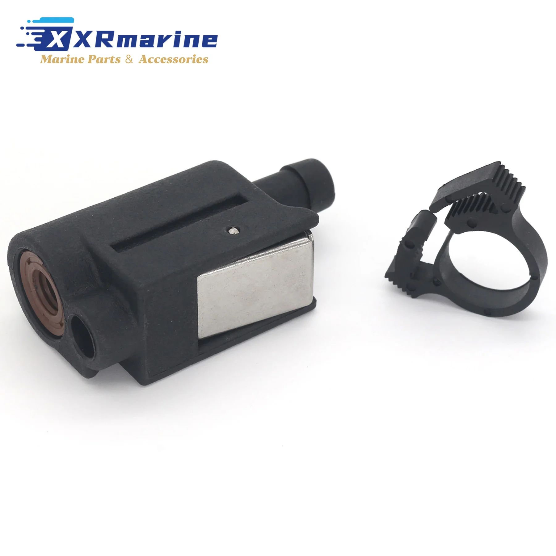 

13563Q7 Fuel Line Connector for Mercury Marine 4 5 40 HP Outboard Engines Fuel Tank End Replaces 13563A7 13563A6 13563T7