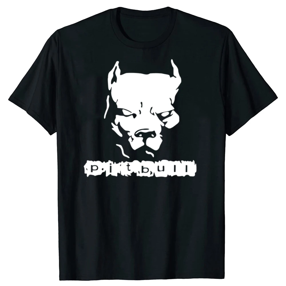 Funny Pitbull American Pit Bull Dog Dad T Shirts Graphic Cotton Streetwear Short Sleeve Birthday Gifts Summer Style T-shirt