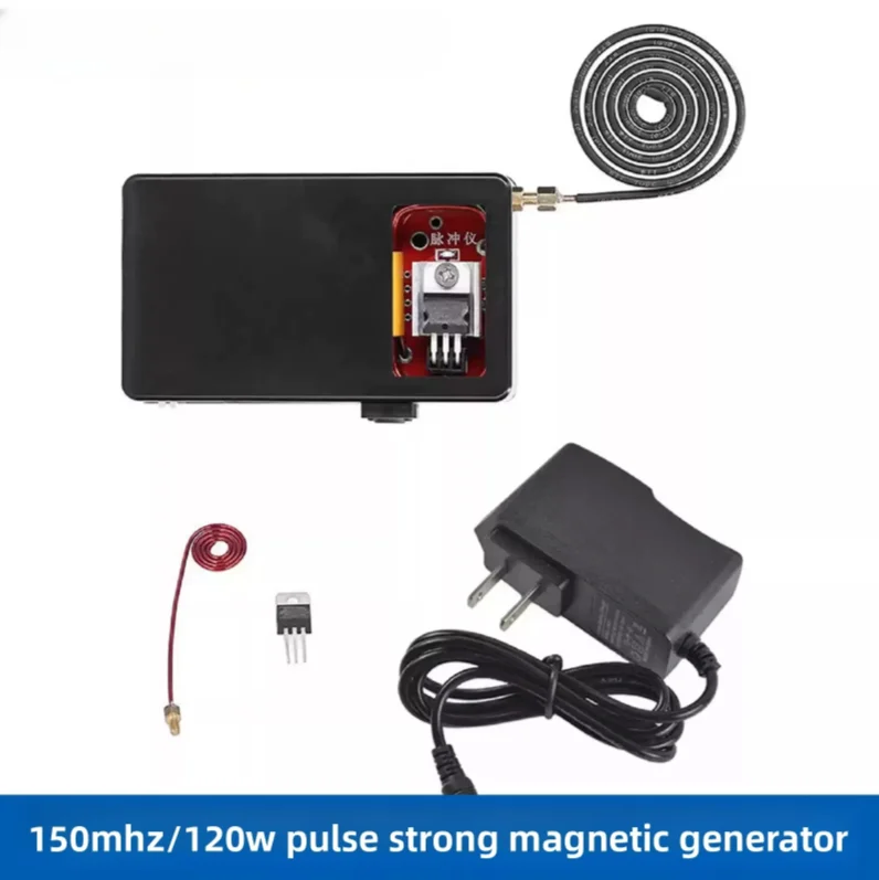 2025 DC37.8V Electromagnetic Pulse Generator With Built-in Reinforced Antenna And high-frequency Antenna 150MHz 6A 95W ABS Chip