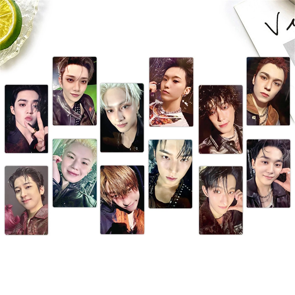 

12Pcs KPOP ST Album HAPPY BURSTDAY Photocard NEW ESCPE Postcards JOSHUA MINGYU VERNON WOOZI Two-Sided Lomo Cards Fans Collection