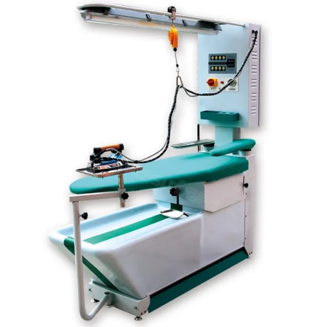 Pressa per bucato in ferro con pressa a vapore automatica commerciale a prezzo economico in vendita