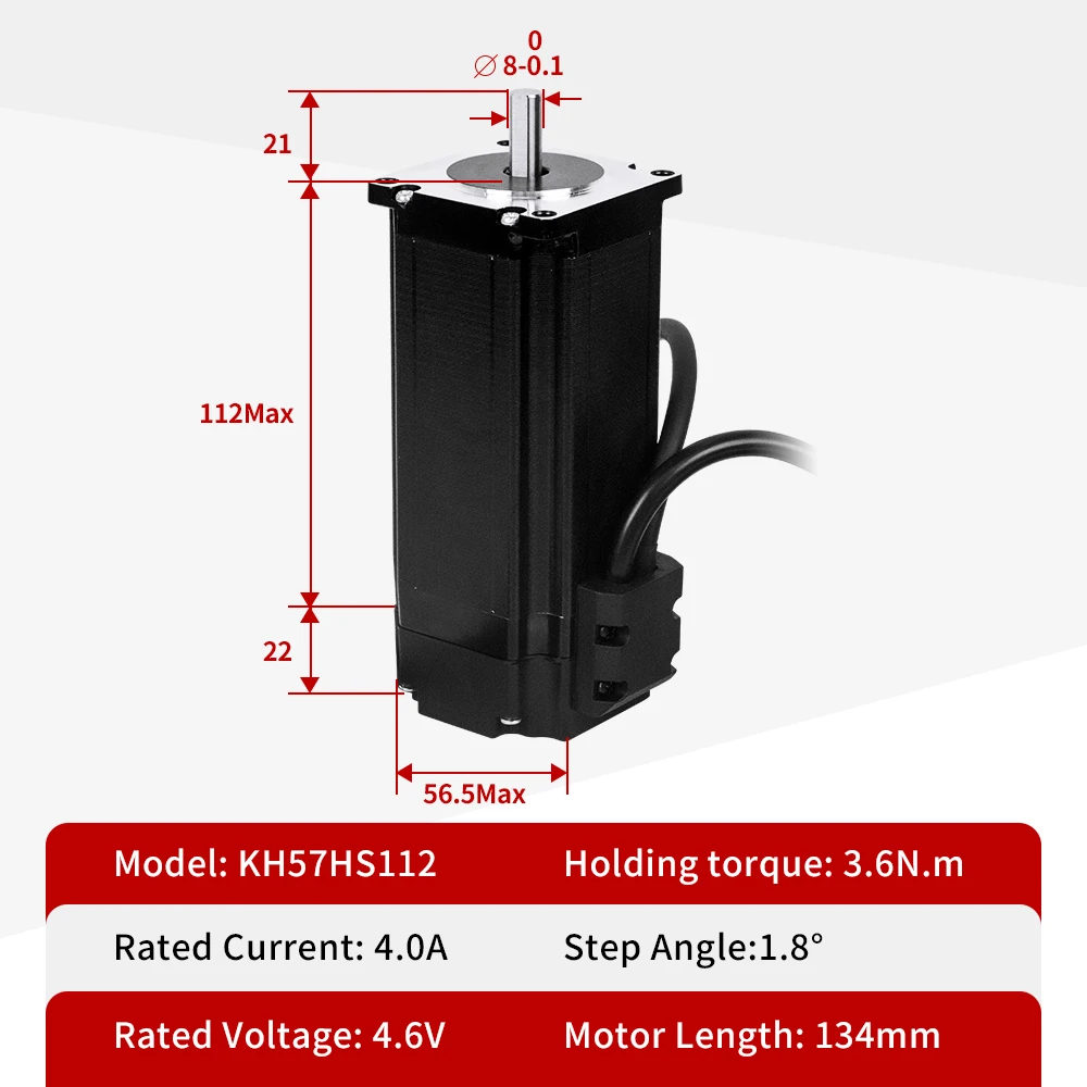 

NEMA 23 Closed Loop Stepper Motor Kit | 3.1Nm 24V Hybrid Servo for CNC/Robot