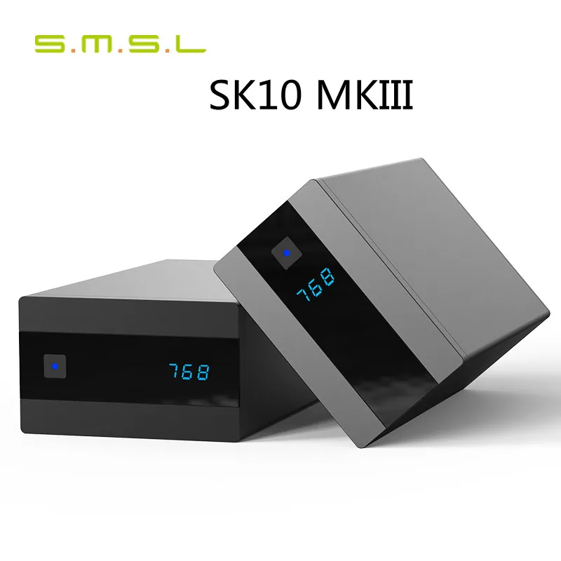 

SMSL SK10 MKIII Decoder SK10 MK3 AK4493S DAC XU316 Support 768kHz/32Bit DSD512 with Remote Control