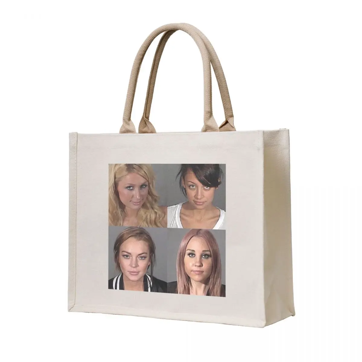 

ICONIC MUGSHOTS Tote Bag free delivery bags Cloth bag reusable shopping bags tote bag screen