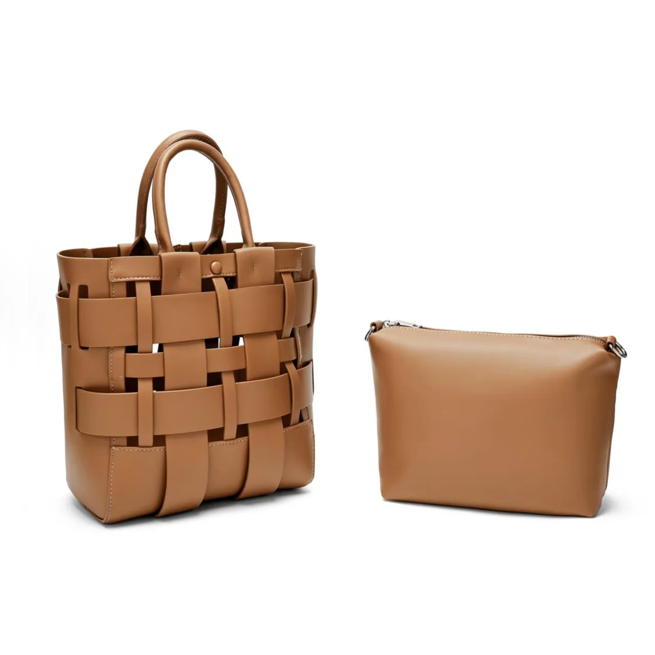 حزمة تصميم دلو متدلي على الكتف المائل لعام 2026 مجوفة ومحمولة على الموضة وحقيبة حمل صغيرة ذات سعة كبيرة #6