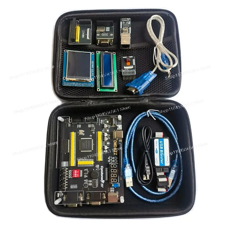 Cyclone IV EP4CE6 EP4CE10 FPGA Board with LCD Camera VGA Ethernet PS2 for Learning University