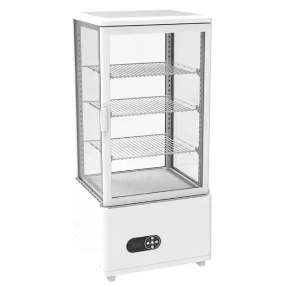Hot Selling 78L Beverage Fridge Showcase Countertop Cola Display Refrigerator