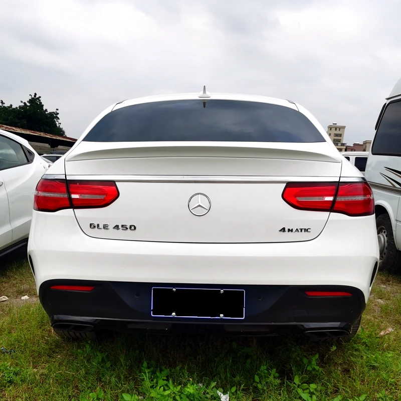 Fits For Mercedes Benz C292 W292 Coupe GLE Class GLE350 GLE400 GLE550 2015 To 2019 Rear Trunk Wing Spoiler AMG Style