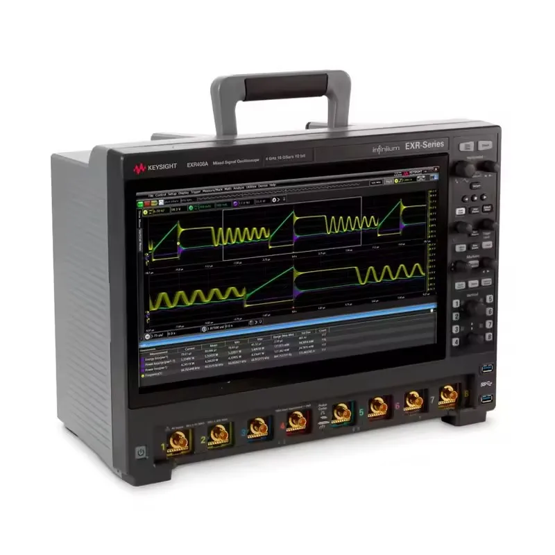 Keysight-オシロスコープexrシリーズ、帯域幅4 ghz、8チャンネル、最大ストレージ深度1.6g、exr408a