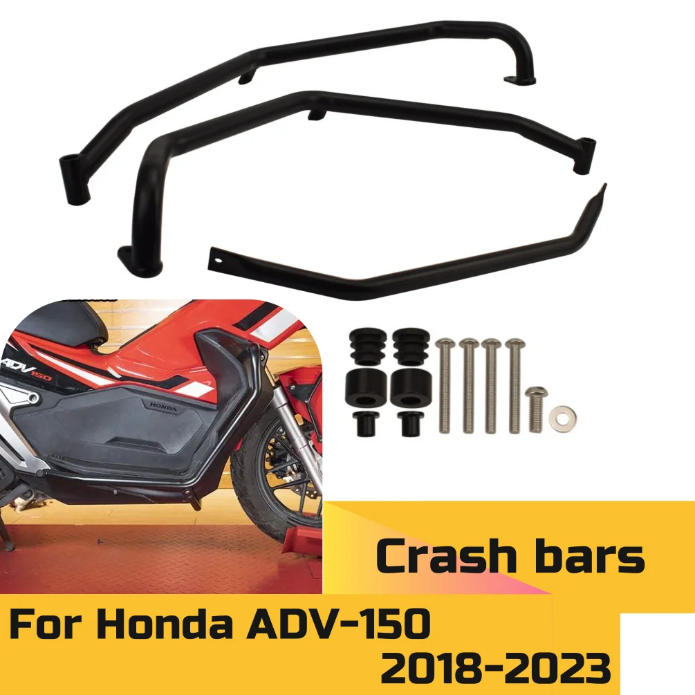 

ADV150 Engine Guard Highway Crash Bar For Honda ADV-150 2018-2023 ADV 150 Lower Bumper Falling Protection Motorcycle Accessories