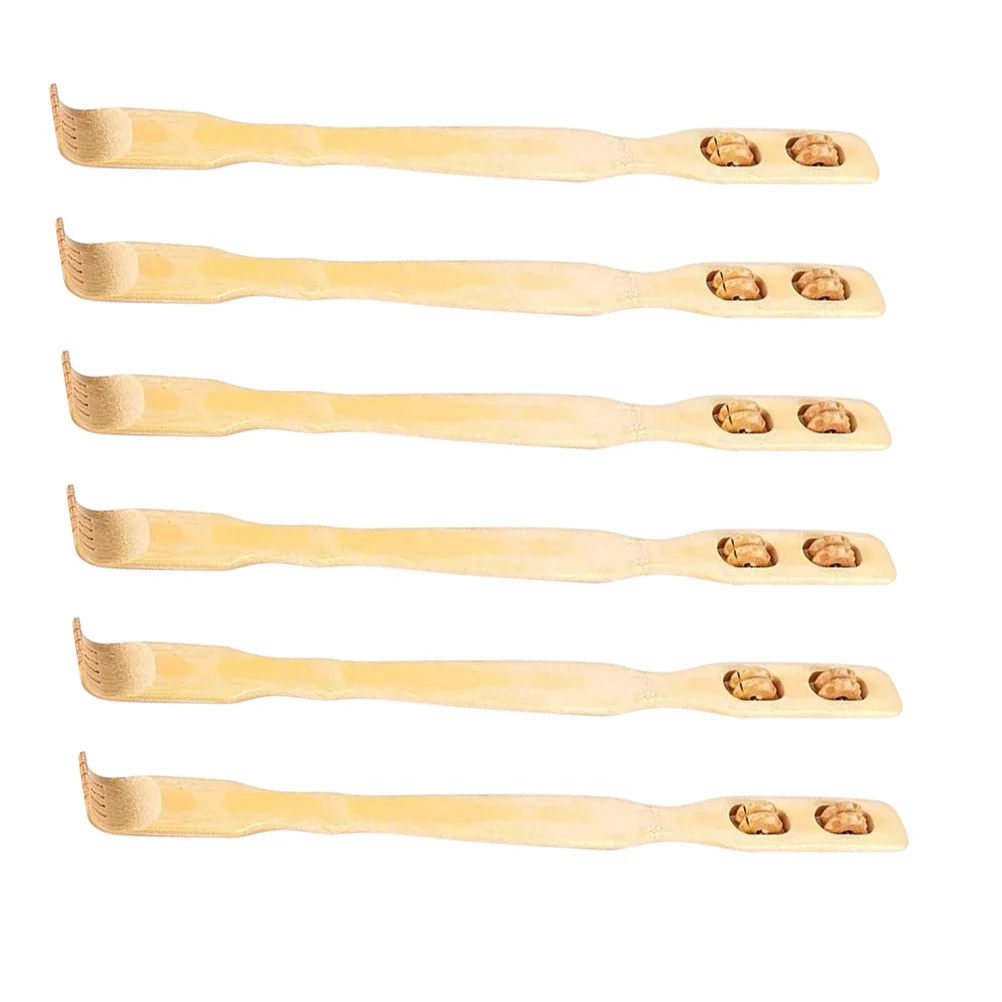 

6 шт. скребок для спины премиум-класса для эффективного облегчения зуда, удобная ручка, легкий вес для легкого