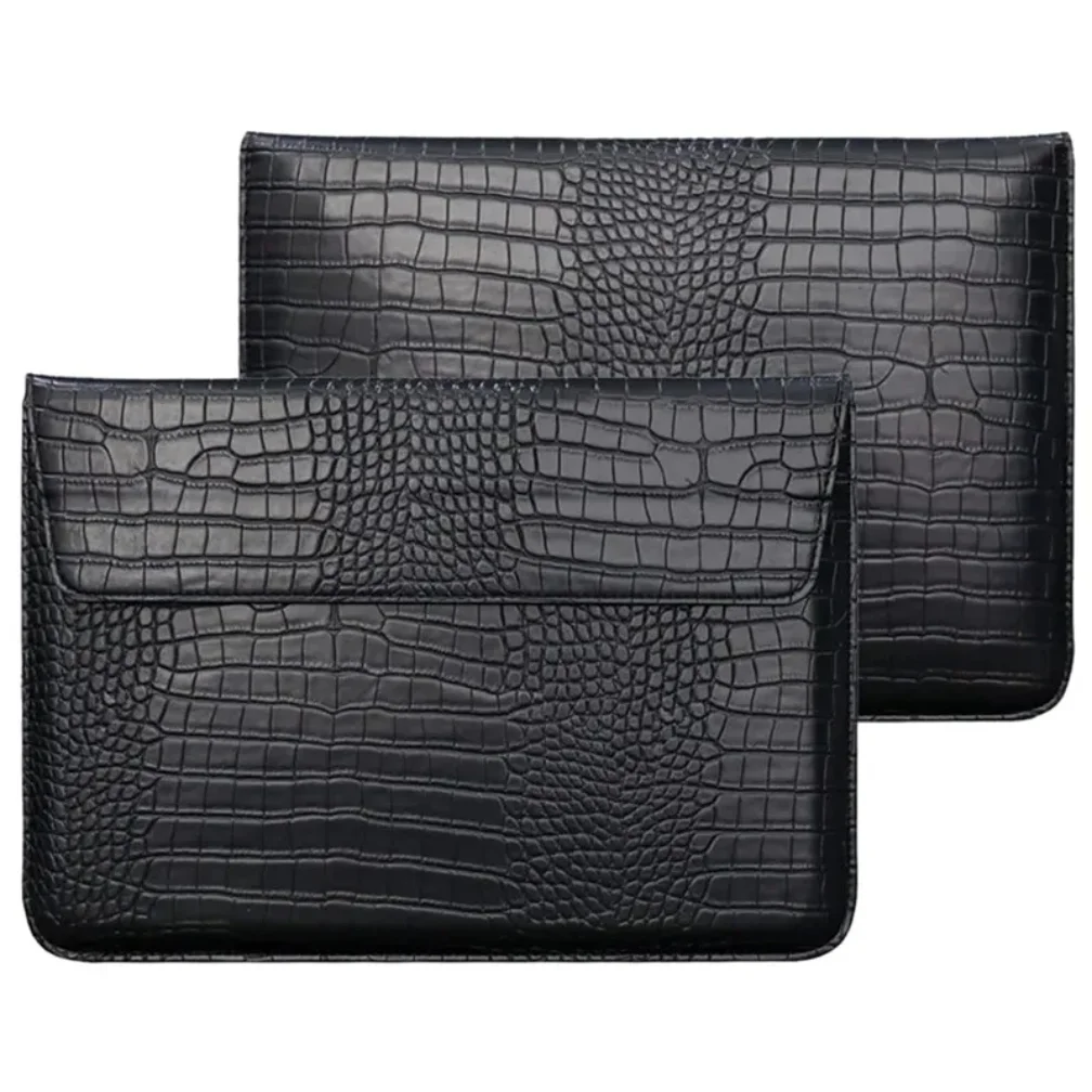 

Crocodile Leather Flip Case Bag Laptop Sleeve Cover Accessories