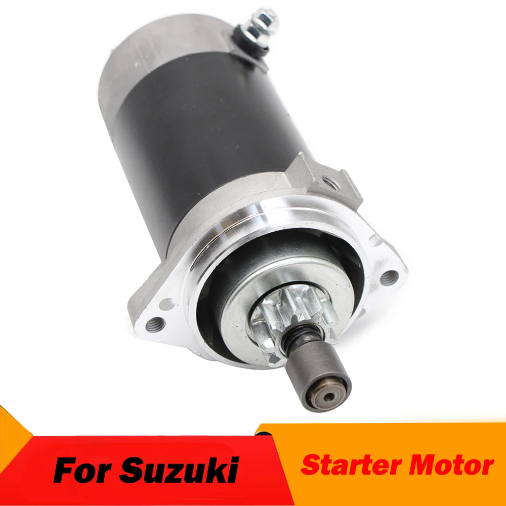 

Motorcycle Electrical Starter Motor For Suzuki 20hp DT20 S/L 31100-94400 For Mercury 10hp F10 853805T03 For Tohatsu 40hp M40D2