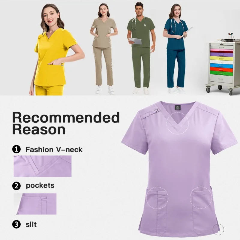 

Popular Dental Medical Uniform, Bestseller Scrub Set in European & Southeast Asian Markets
