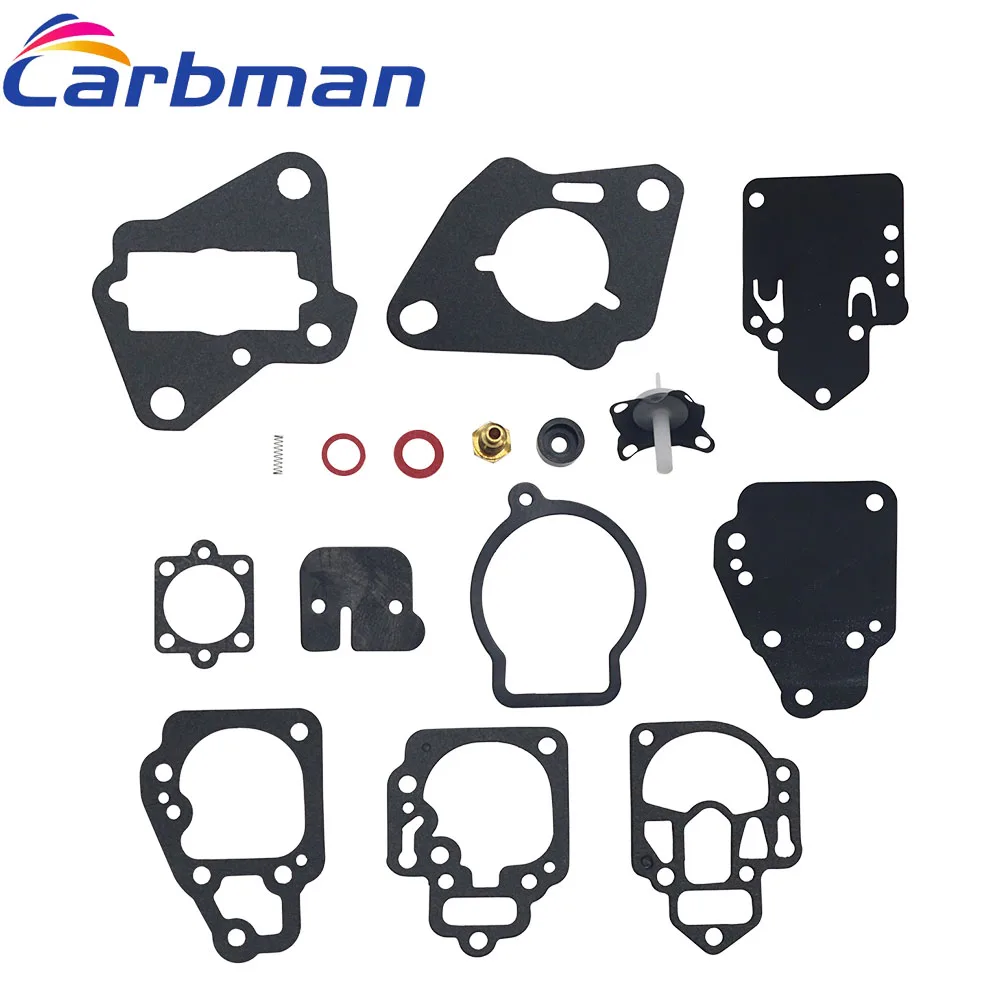 

CARBURETOR REBUILD GASKET KIT FOR MERCURY MARINER OUTBOARD 6-25HP 1395-97611