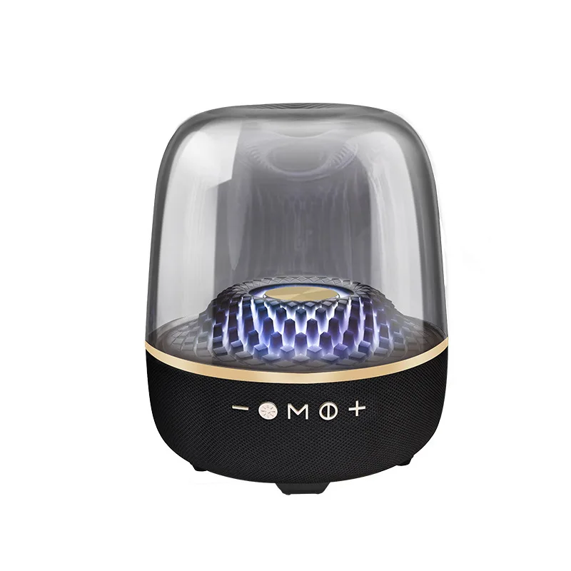 مكبر صوت بلوتوث كريستال الخامس من Harman Kardon - نظام جهير إصدار ذهبي أسود، مجموعة KTV المنزلية Sonos Echo Dot 3 JBL مكبر صوت كروس #1