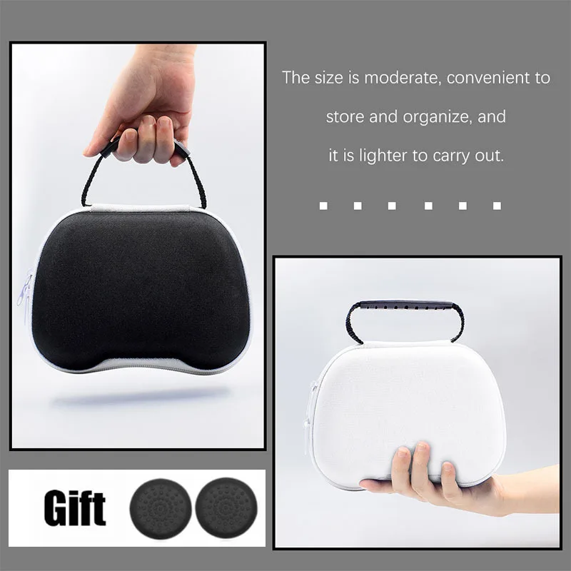 

Game Controller Storage Bag For PS4 PS5 Switch Pro Gamepad Case Xbox One 360 Waterproof Hard Travel Universal Pouch