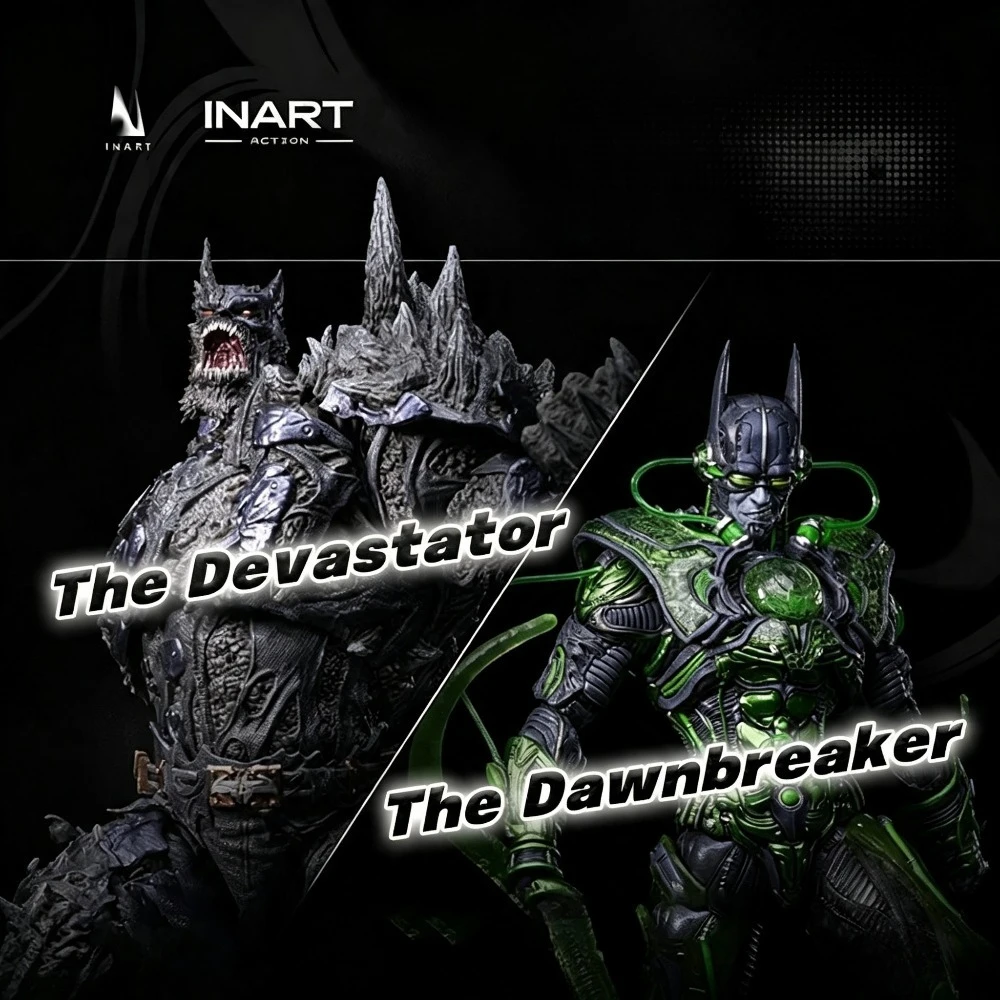 Новые фигурки INART Action BATMAN THE DAWNBREAKER из серии Dark Nights: Metal, модель Devastator 1/12, коллекционная аниме-фигурка, игрушка, подарок.