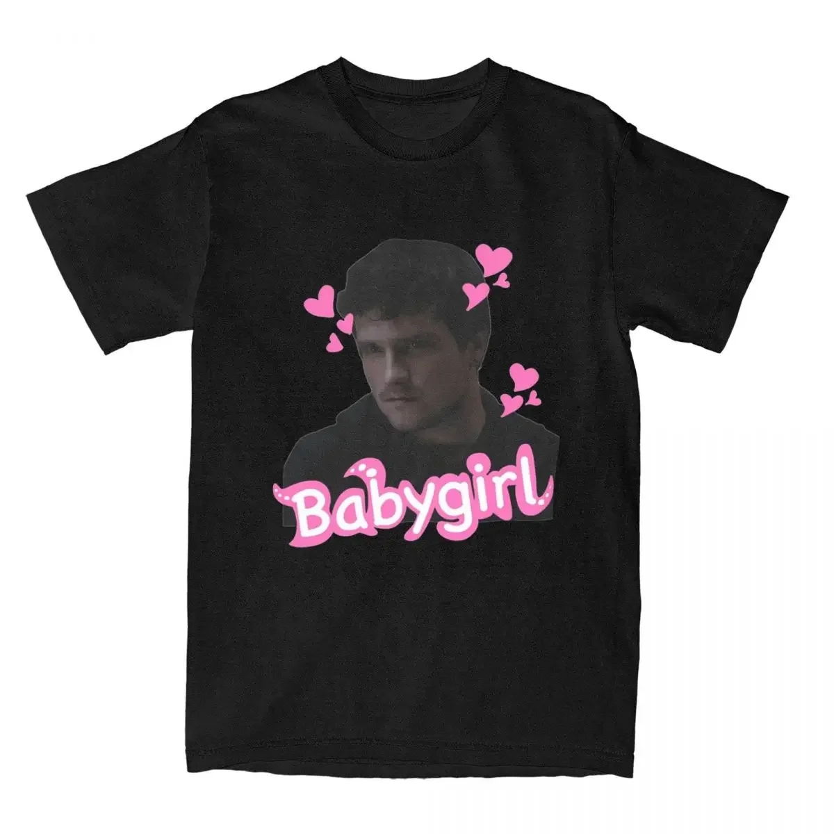 Men Women's Josh Hutcherson Schmidt Babygirl T Shirt Stuff Design Movie Cotton T-shirt Clothing Leisure Tees Printed