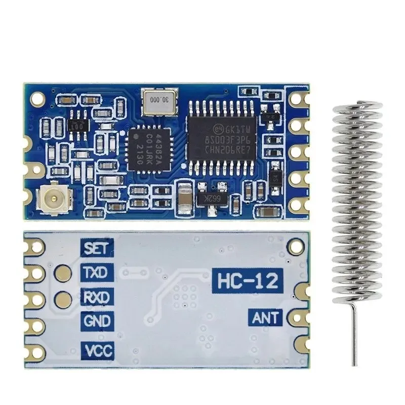 HC-12 433Mhz SI4438 modulo porta seriale Wireless 1000m con Antenna sostituire Bluetooth