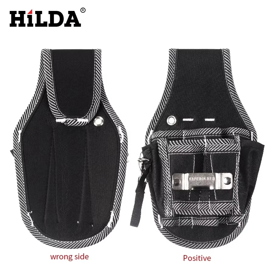 HILDA Multifunctional Oxford Waist Belt Tool Bag Portable Electrician Hardware Instrument Storage Pouch DIY Work Tool Carry Kit