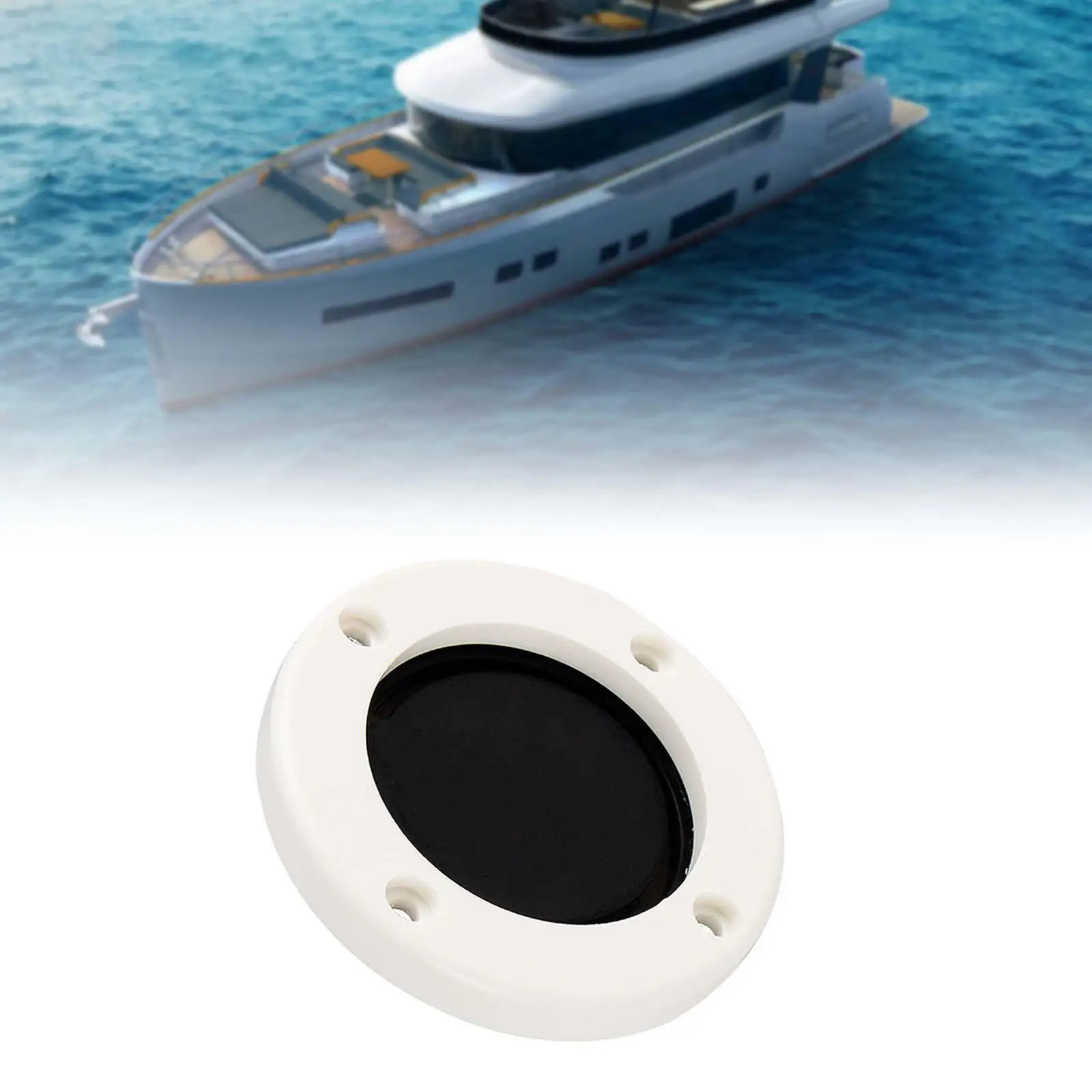 

Generic Scupper Valve,Marine Scupper Valve Assembly Professional,Boat Self Bailing Cockpit Mounted Marine Drain Valve