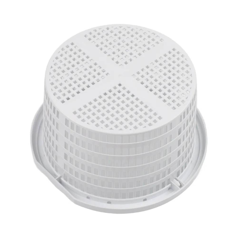 Skimmer Net Replacement Pool Skimmer Basket Efficient Dirt Collection Pump Protection System Optimized Water Circulation