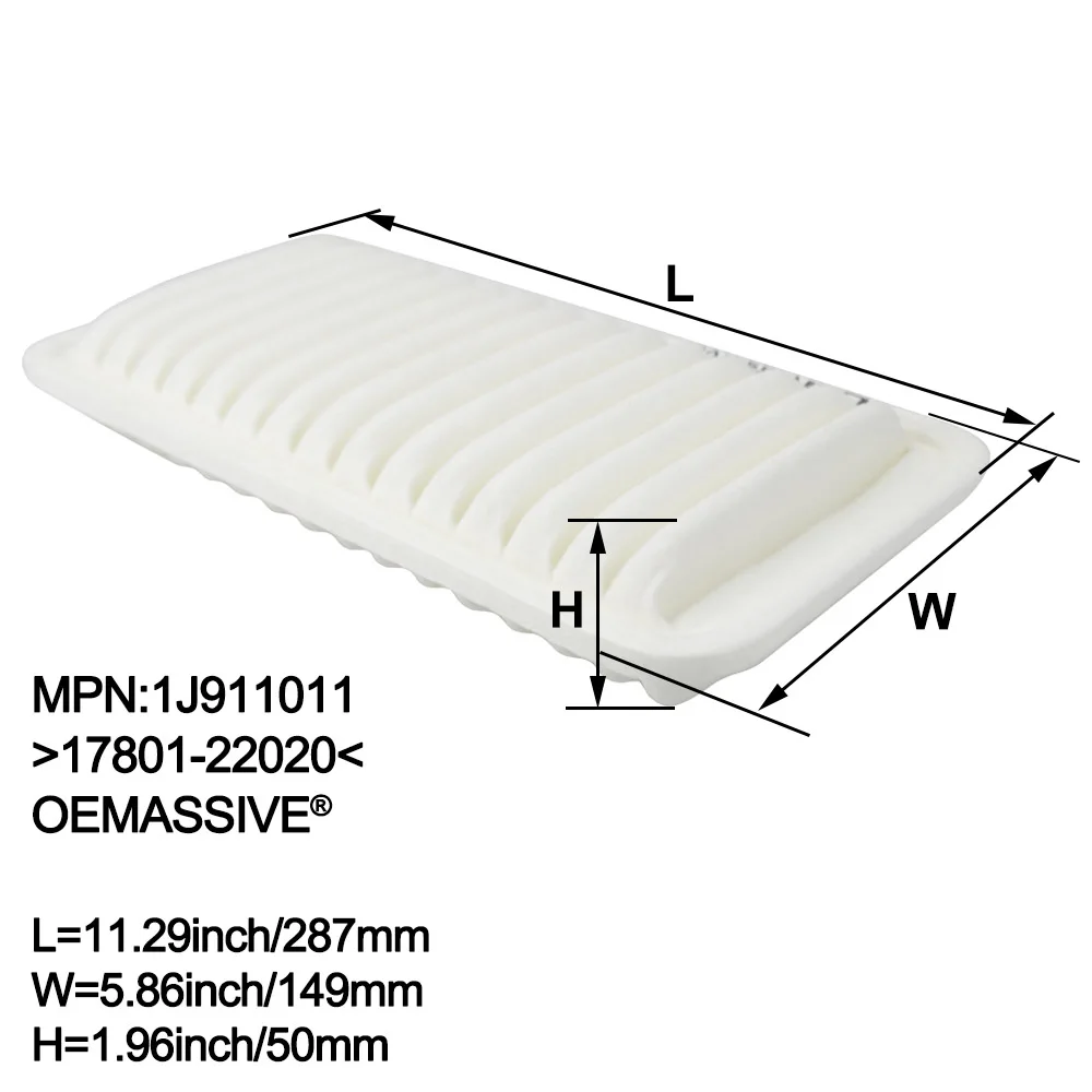 Air Filter 17801-0D010 For Toyota Corolla E120 E130 Avensis T250 86 WISH NOAH Allion Premio Voltz For Subaru BRZ Accessories