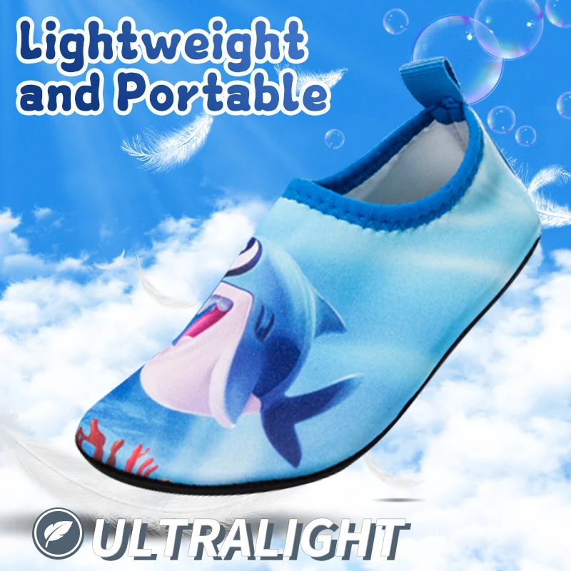Kinder Wasser Strand Schuhe Mädchen Jungen Schwimmen Schuhe Schnell Trocknende Aqua Schuhe Weichen Boden Hausschuhe Schnorcheln Schwimmen Socken – Detail 8