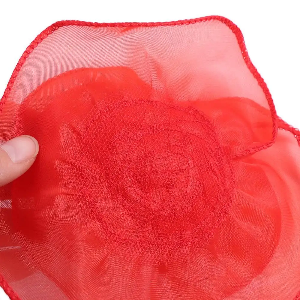 DIY Multi-layer Organza Large Flower Patch 3D Handmade Clothing Patch Chest Flower Brooch Accessories Clothes Appliques Sewing
