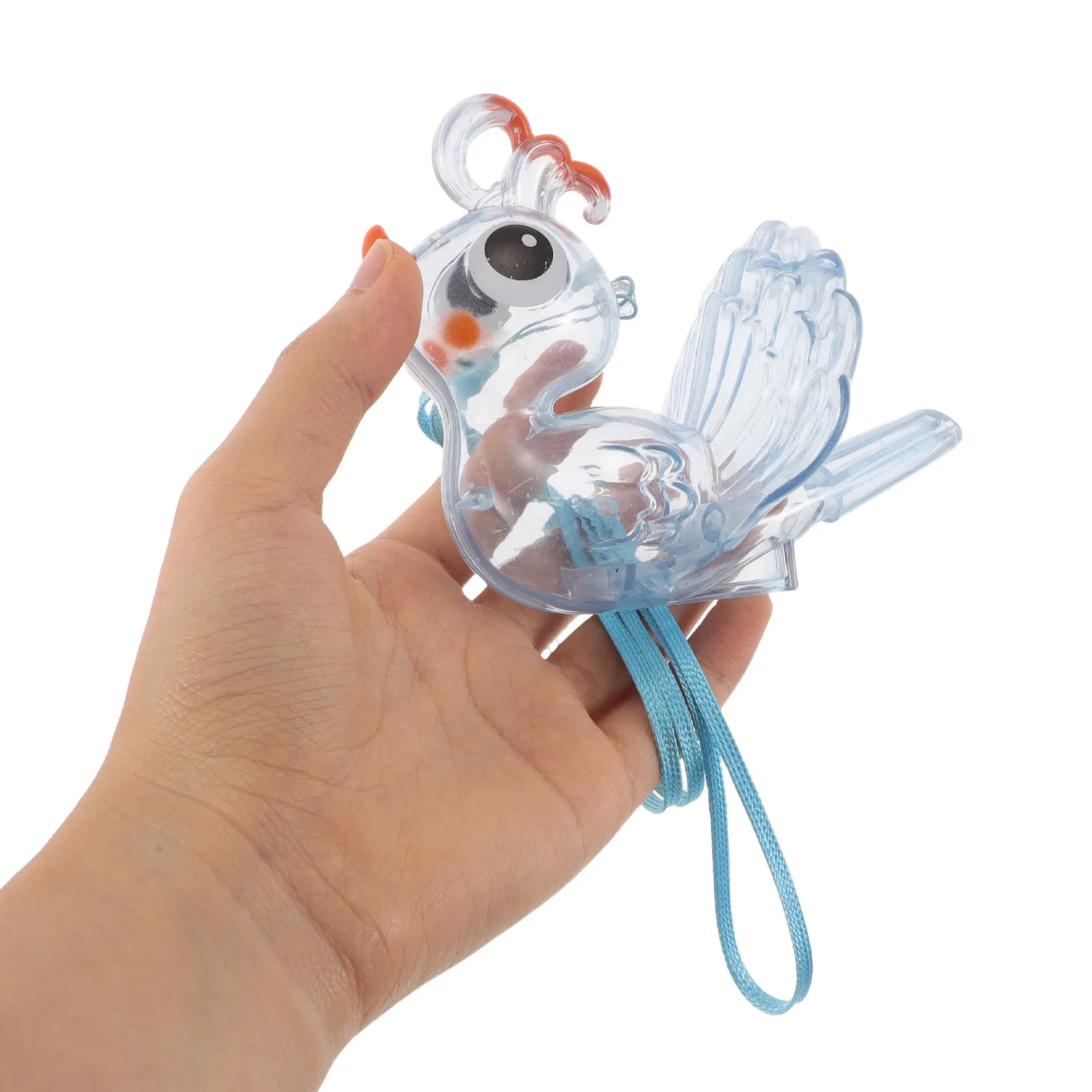 

Набор из 3 мультяшных свистков-птичек для детей: милые музыкальные инструменты в виде павлина, свистки для игр на улице и водных забав, для малышей