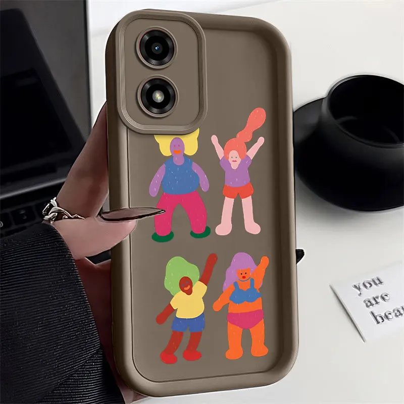 G04S счастливый момент небо глаз лестница чехол для телефона Motorola Moto G04S чехол