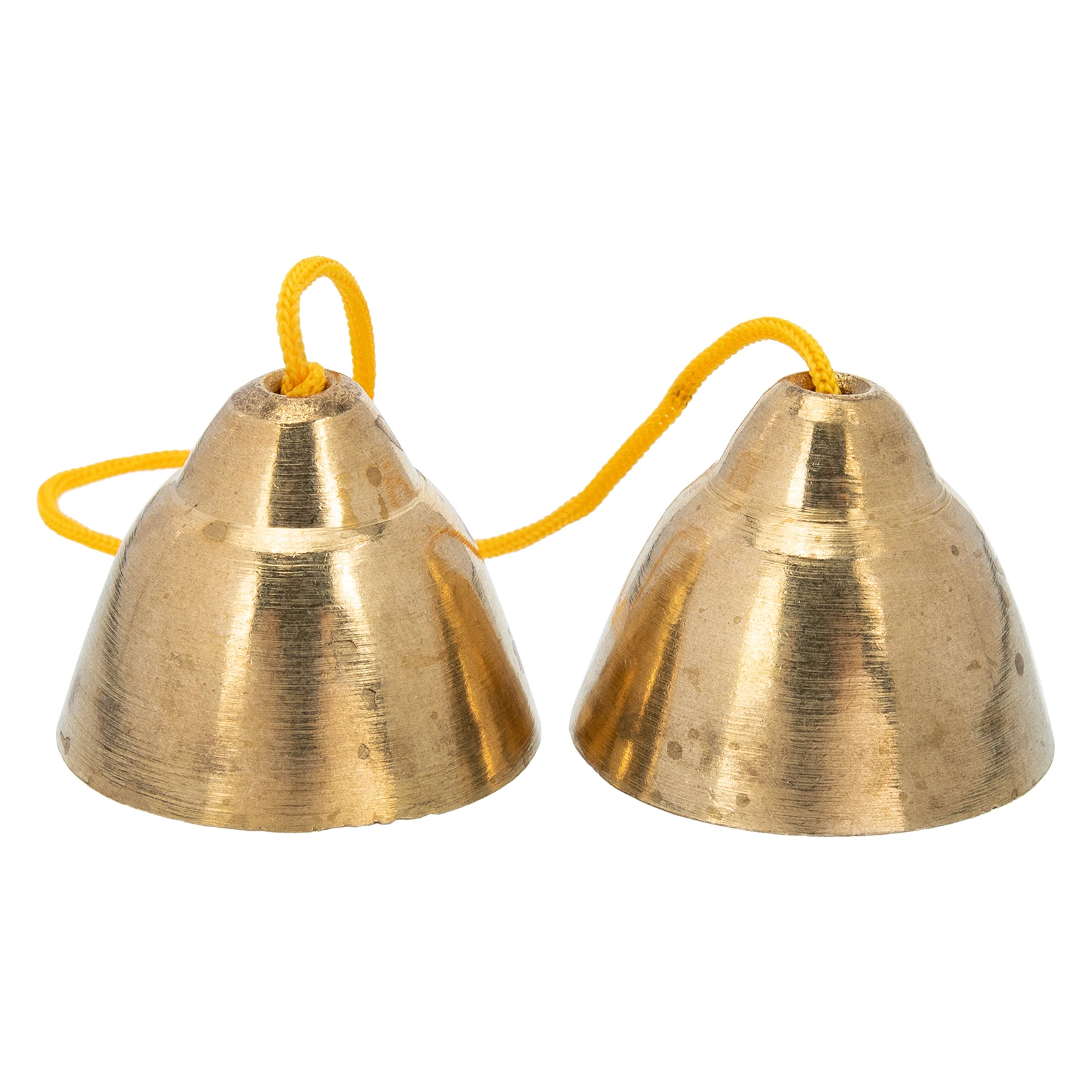 

1Pair Lightweight Copper Kid Musical Instrument Bell Plaything Educational Fun for Indoor Outdoor Use Musical Instrument Bell