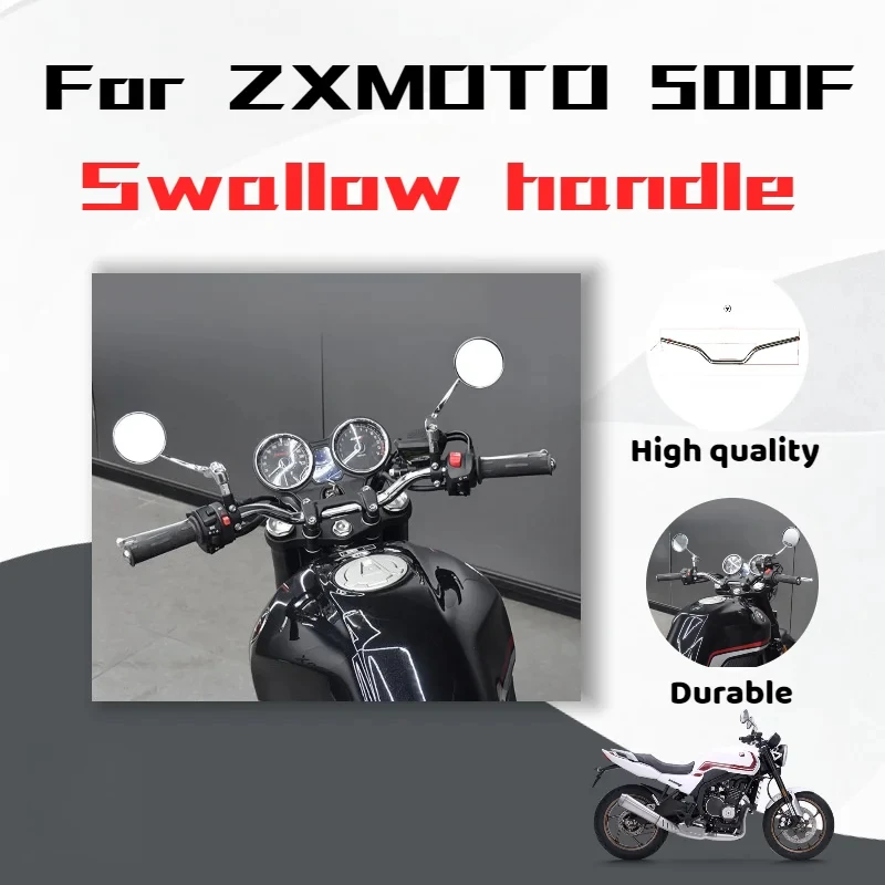 For ZXMOTO 500F motorcycle handlebar modification, direct-mount comfort handlebar accessories.For ZXMOTO 500F motorcycle handleb